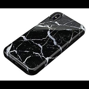 IPhone X marble silicone case